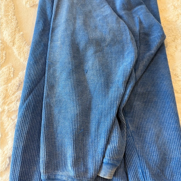 Women's Blue Ole Miss Crew Neck Sweater - Picture 6 of 9